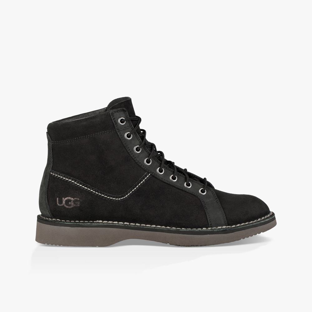 Bottes Classic UGG Camino Monkey Homme Noir Soldes 445SFPLX